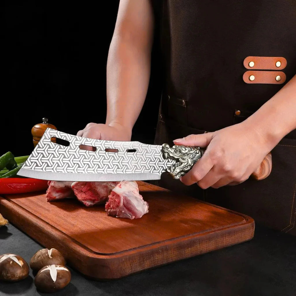 Cutelo Destroyer® - Cutelo Japonês em Aço Inoxidável / Robusto, Afiado e Durável (Promoção Compre 1, Leve 2)